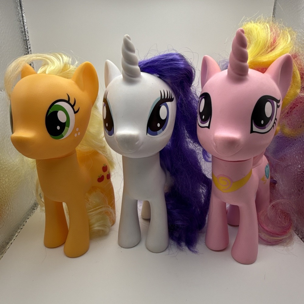 My Little Pony 6" Princess Cadance Rarity Applejack G4 2016 Friendship is Magic